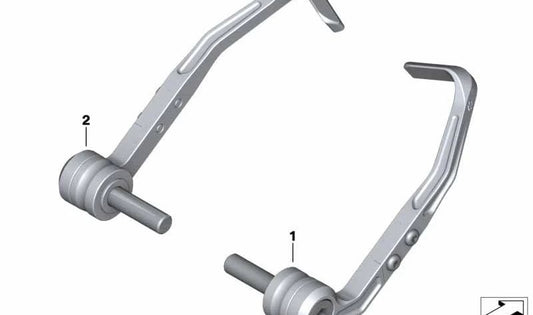 Protetor de alavanca de freio OEM 77228537508 para motocicletas BMW S1000RR. Originais BMW Motorrad.