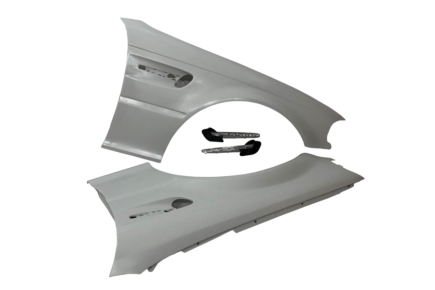 Parafanghi anteriori BMW E46 Coupé 1998-2001 Look M3