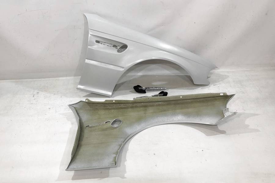 Parafanghi anteriori BMW E46 Coupé 1998-2001 Look M3