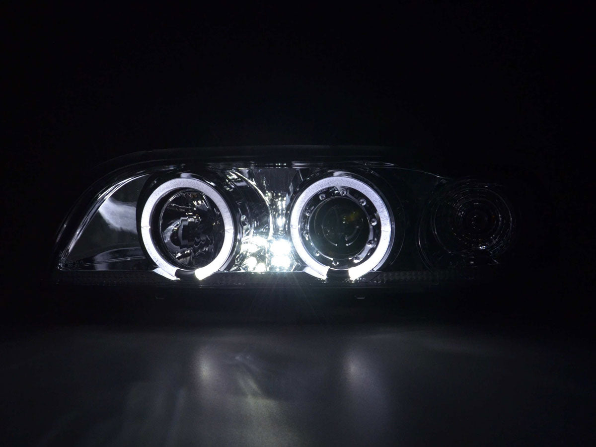 Faros delanteros delanteros BMW Serie 5 E39 95-00 cromados