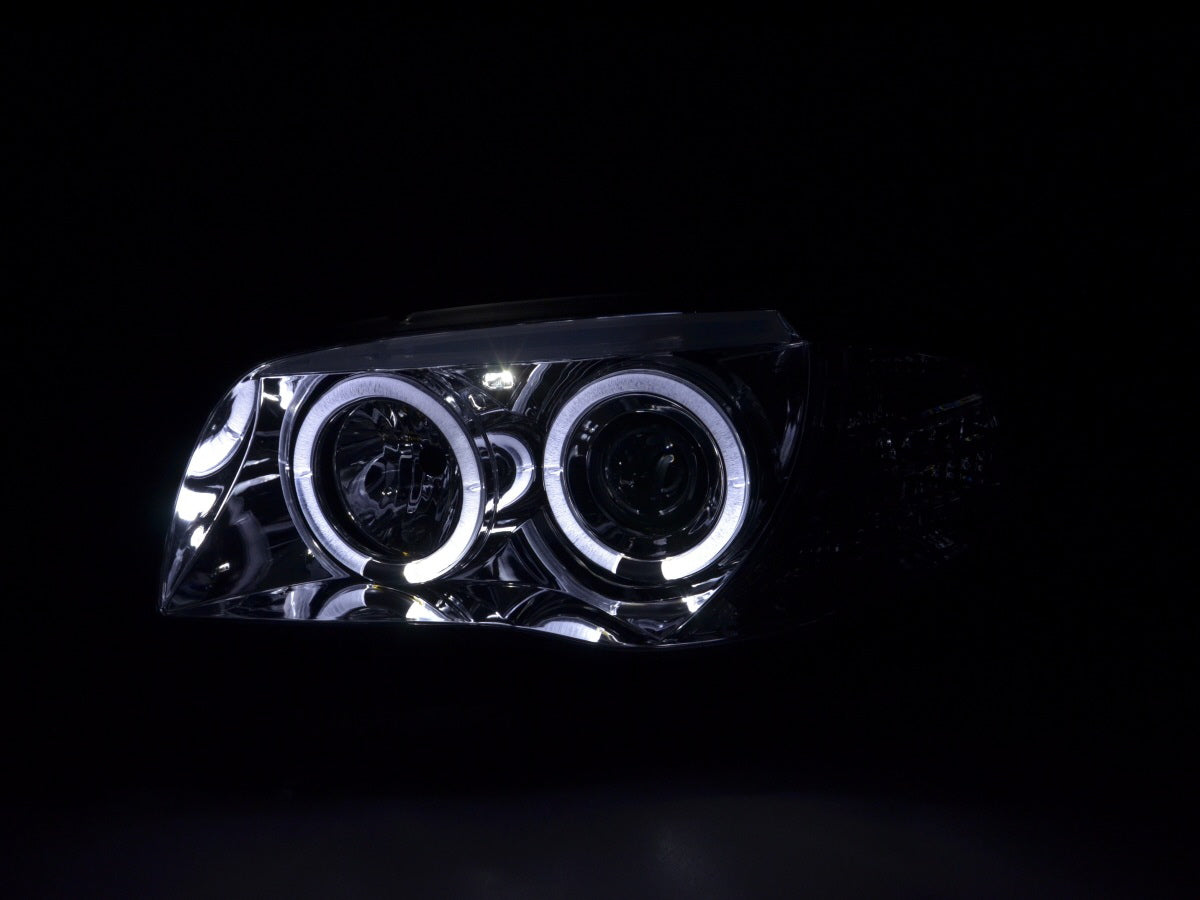 BMW front headlights 1 E87 / E81 04- chrome