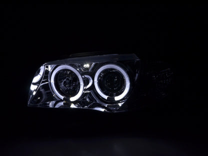 BMW front headlights 1 E87 / E81 04- chrome