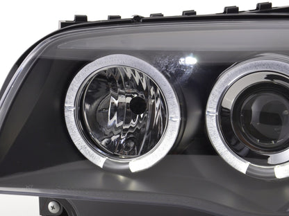 Faros delanteros delanteros BMW Serie 1 E87 / E81 04-11 negro