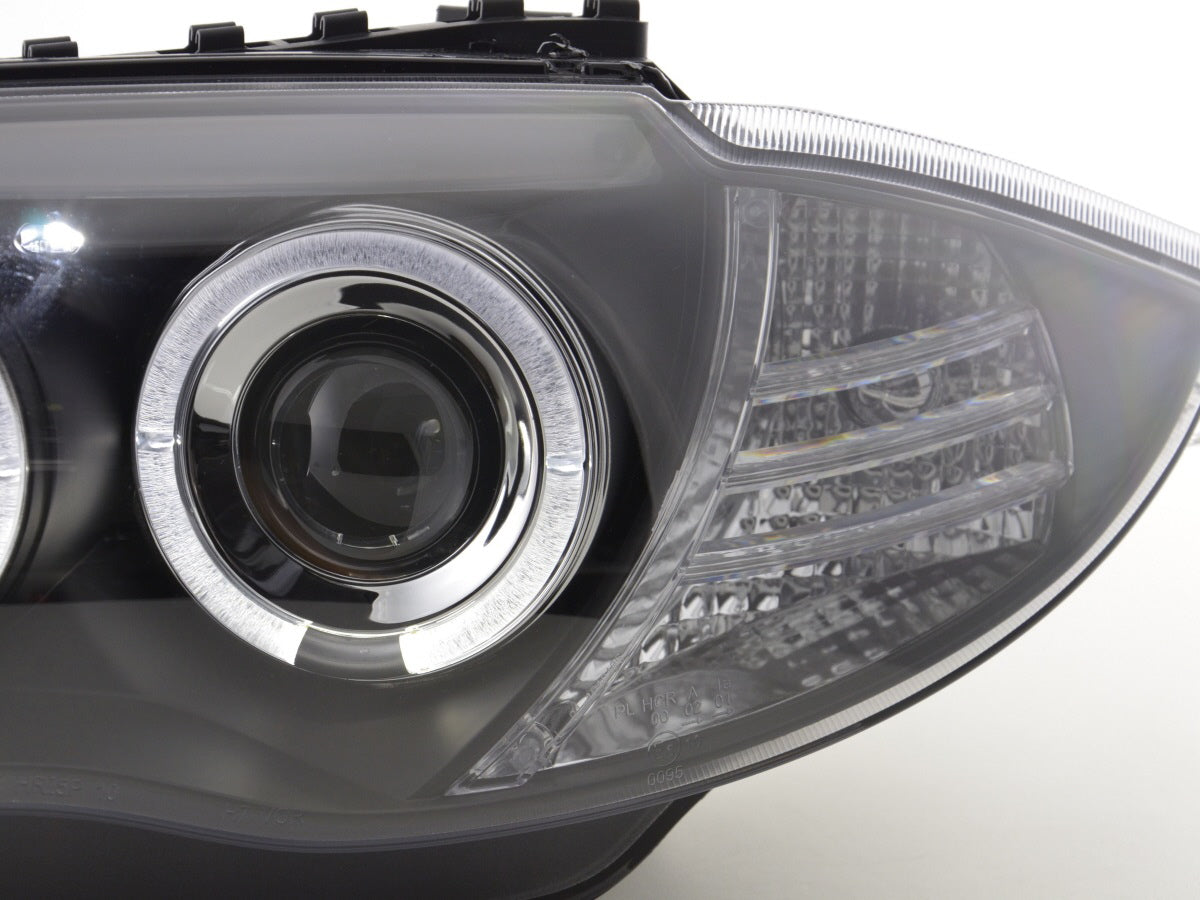 Faros delanteros delanteros BMW Serie 1 E87 / E81 04-11 negro