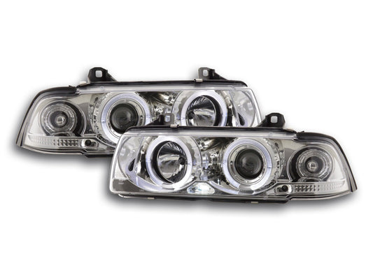 Front headlights BMW 3 Series Coupé E36 92-98 chrome