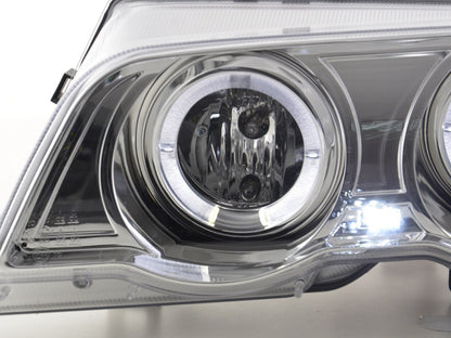 Faros delanteros delanteros BMW Serie 3 Berlina E46 98-01 cromado