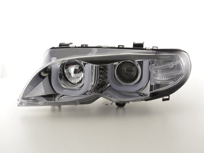 Faros Angel Eyes BMW Serie 3 E46 Berlina/Touring 02-05 cromados