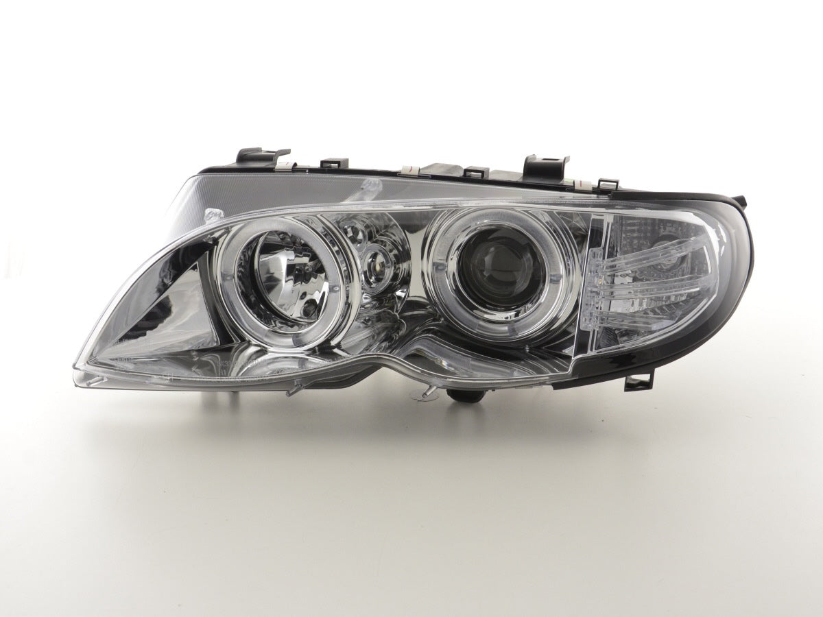 Faros delanteros delanteros BMW Serie 3 E46 Berlina/Touring 02-05 cromados