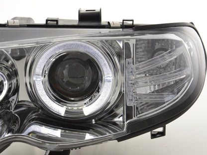 Faros delanteros delanteros BMW Serie 3 E46 Berlina/Touring 02-05 cromados