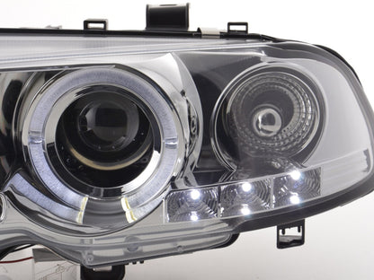 Faros delanteros delanteros BMW Serie 3 E46 Coupé/Cabrio 98-02 cromados