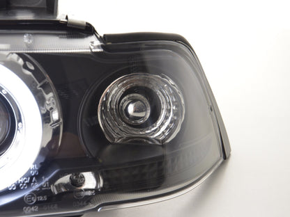 Faros delanteros ojos de angel CCFL BMW Serie 3 E36 Coupé/Cabrio 92-98 negro