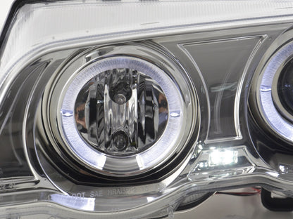 Faros delanteros delanteros BMW Serie 3 Berlina E46 98-01 cromado