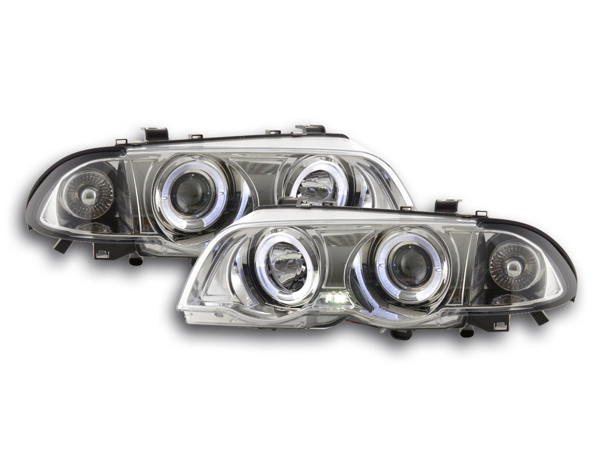 Faros delanteros delanteros BMW Serie 3 Berlina E46 98-01 cromado