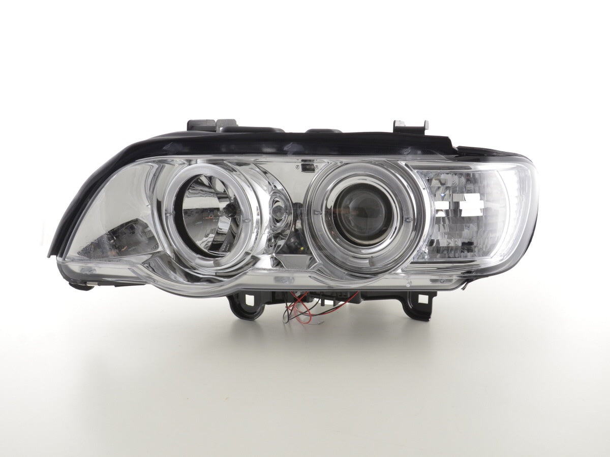 Front headlights BMW X5 E53 98-02 chrome