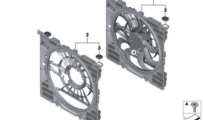 Tornillo de fijación M6x20 OEM 17427611612 para BMW F20, F21, F22, F23, F87, F30, F31, F34, G20, G21, G28, F32, F33, F36, G22, G23, G26, F07, F10, F11, F90, G30, G31, G60, G61, G68, G90, G99, G32, G11, G12, G70, F91, F92, F93, G14, G15, G16, G01, G0