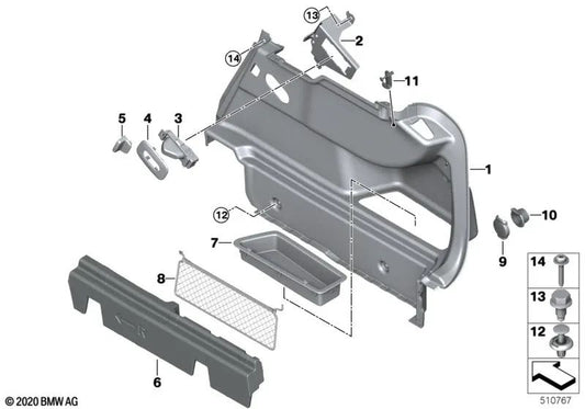 BMW F52, F44 (OEM 51477401265). BMW original.