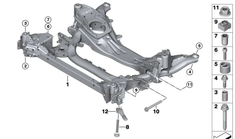 **Maneta de freno derecha OEM 31121543668 para BMW G26. Original BMW.**