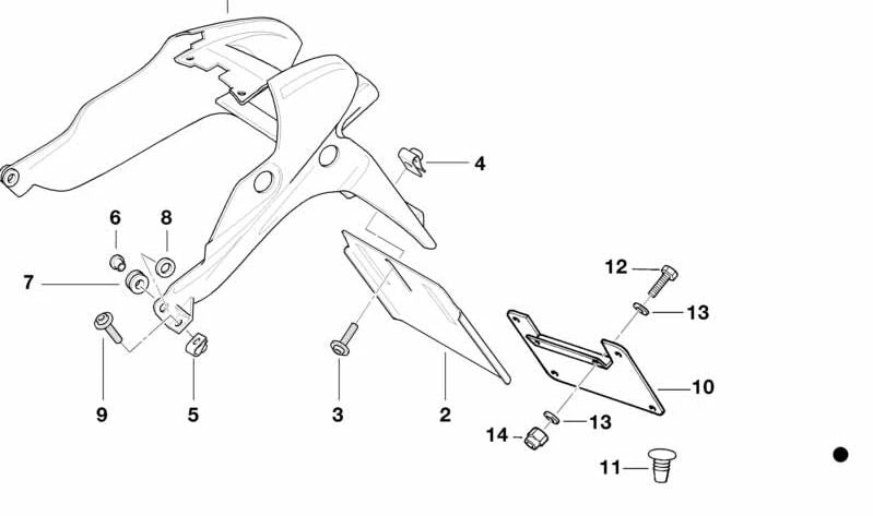 Plug OEM 4622309944 per motociclette BMW K 1200 GT, K 1200 RS, K 75, R 100 R Mystic ... e altro. BMW MOTORAD originale.