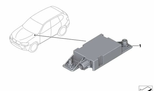 Antenne Bluetooth OEM 84109142092 pour BMW F07, F01, F02, F04, E84, F25, E89 et pour Mini R60, R61. BMW et mini d'origine.