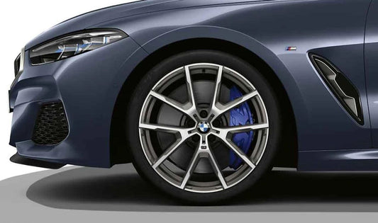 Piene di alluminio M Y-Speiche 728 per BMW 8 G14 Series, G15, G16 (OEM 36118095774). BMW originale