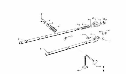 Junta de Tija de Válvula para BMW E21, E12, E24, E23 (OEM 11341261269). Original BMW.