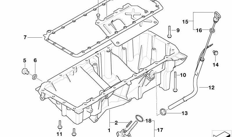 BMW X3 E83, E83N (OEM 11137806220) BMW original