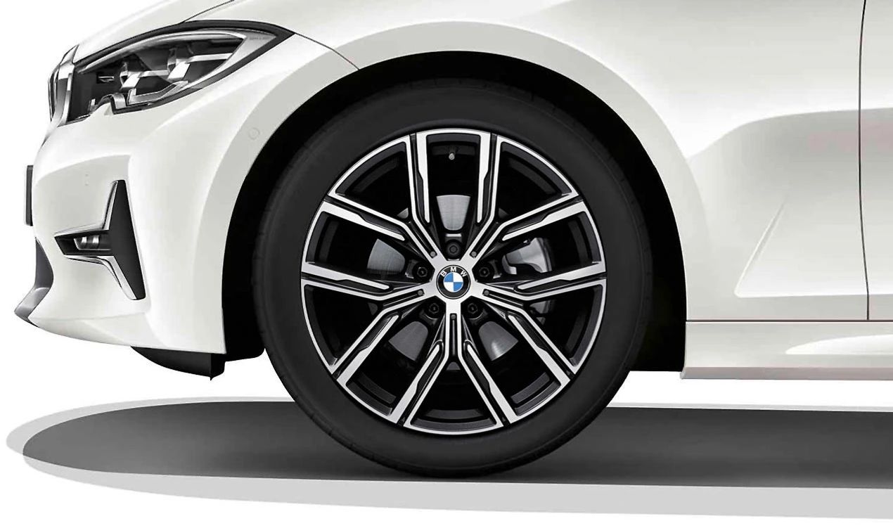 Juego de llantas y neumáticos Y-Spoke 783 OEM L241000382 para BMW X5 (G05) y X6 (G06). Original BMW.