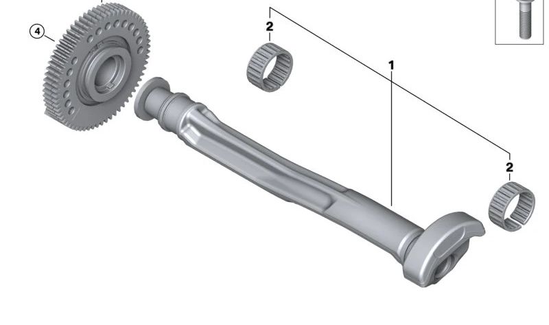 Engranaje del motor OEM 11278585216 para BMW F20, F21, F40, F45, F46, F48, F39, F55, F56, F57, F54, F60. Compatible con versiones 114d, 116d. Original BMW.