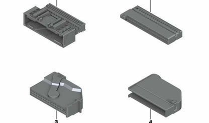 Caperuza de 42 polos OEM 61136905185 para MINI R50, R53, R56, F56, F55, F54, R57, F57, F60, U25… y más. Original MINI.