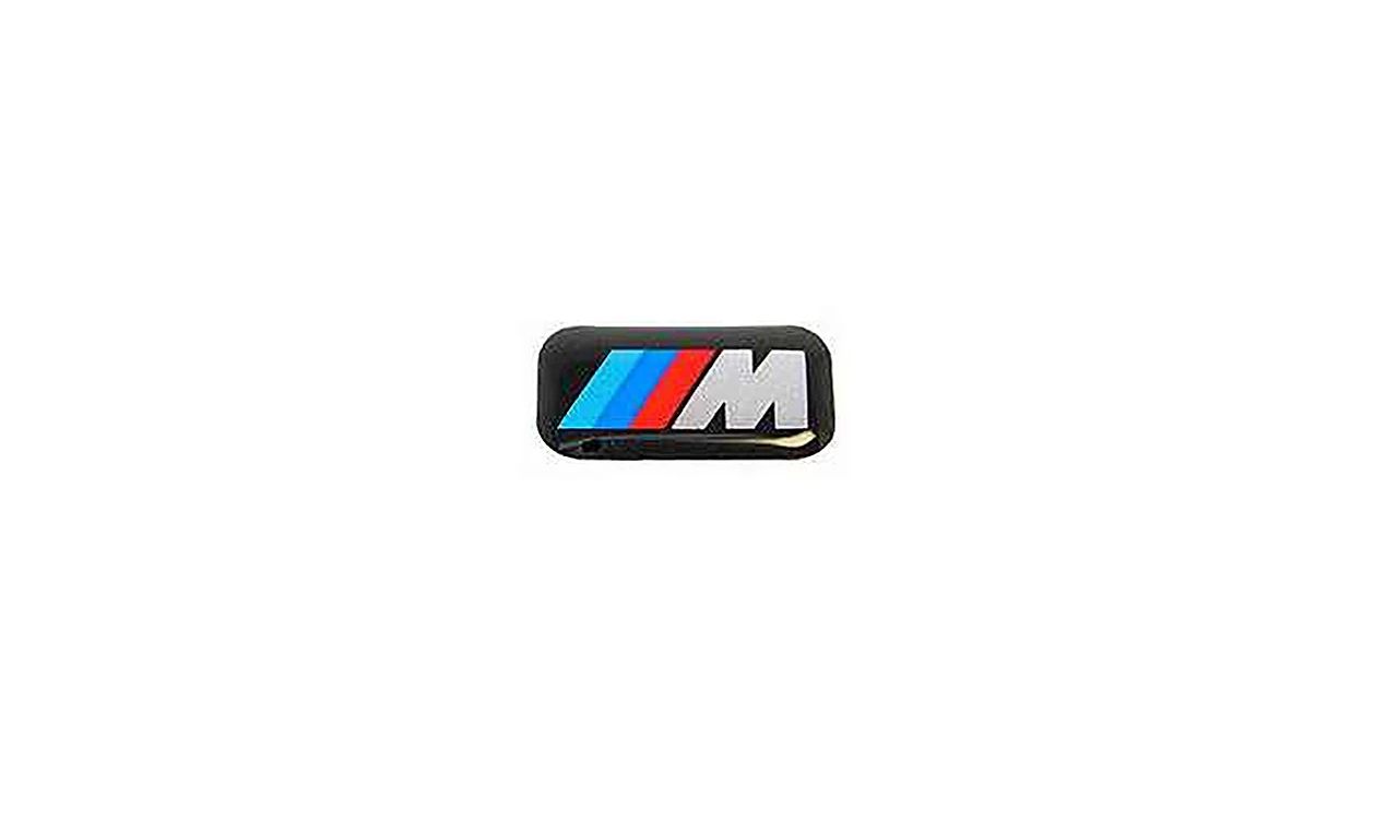 Emblem M Performance OEM 36112228660 pour BMW (Modèles compatibles: E81, E82, E87, E88, F20, F21, F40, F52, F22, F23, F44, F45, F46, F87, G42, U06, E36, E46, E90, E91 , E91, E92, E93, F30, F31, F34, F35, F80, G20, G21, G28, G80, F32, F33, F36, F82, F83, G
