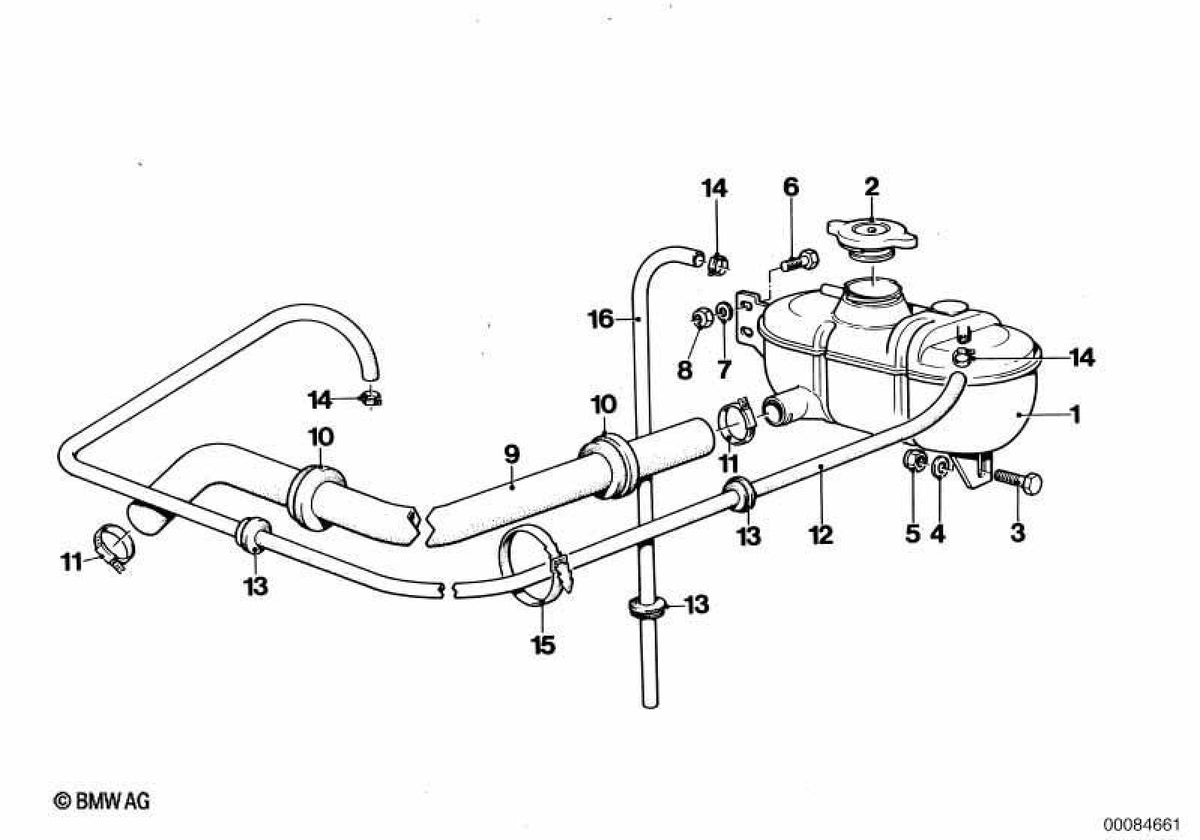 Anneau en caoutchouc OEM 2341166133 pour BMW E21, E30, E12, E28, E24, E23, E32. BMW d'origine.