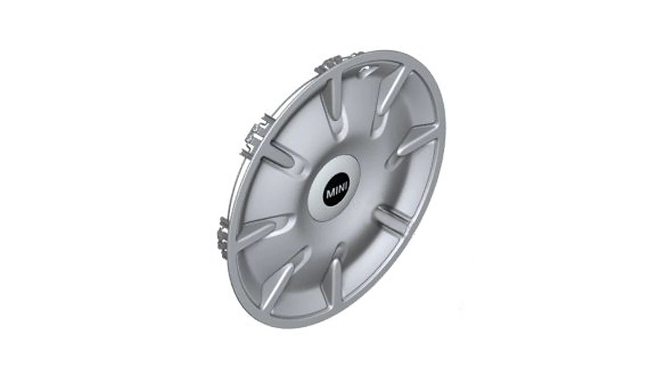 Embellecedor de rueda 15" OEM 36136862436 para MINI R56 LCI (09/2009 - 11/2013), MINI One SR61, SR62, SR51, SR52, SR81, SR82. Original MINI.