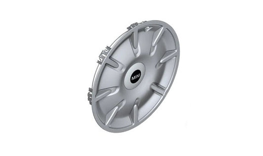 Embellecedor de rueda 15" OEM 36136862436 para MINI R56 LCI (09/2009 - 11/2013), MINI One SR61, SR62, SR51, SR52, SR81, SR82. Original MINI.