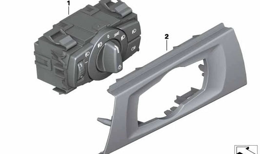 Deckleuchte -Steuereinheit für BMW 3 E90 -Serie, E91 (OEM 61316938705). Original BMW