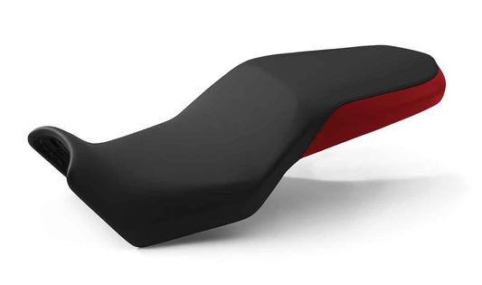 Siège noir / rouge noir 52538564838 pour les motos BMW F750GS, F850GS. BMW original Motorrad.