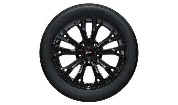 Rueda de invierno completa JCW Star Spoke 991 Jet Black OEM 36115B46883 para MINI F56, F57, J01... y más. Original MINI.