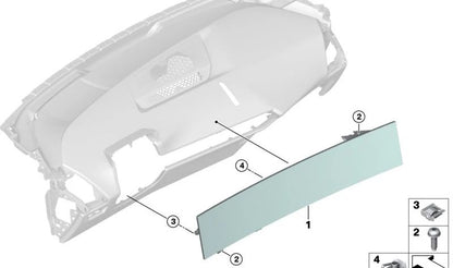 Clip de fijación OEM 07149236757 para BMW {F20, F21, F22, F23, F30, F31, F34, F35, F36, F39, F45, F46, F48, F49, F80, F82, F83, F87, F90, F91, F92, F93, G05, G06, G07, G14, G15, G16, G18, G20, G21, G22, G23, G26, G28, G30, G31, G32, G38, G42, G80, G