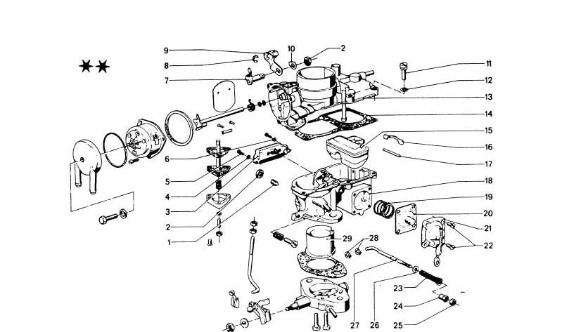 Junta OEM 13110639161 para BMW E12. Original BMW.