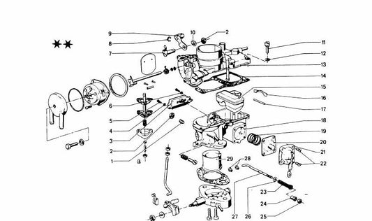 Junta OEM 13110639161 para BMW E12. Original BMW.