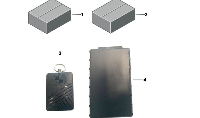 Sistema de localización GPS BMW Security Pro con servicio 3 años OEM 65705A6A777 para BMW F20, F30, G20, E46, F40, G42, G20N, G80, G22, G23, G60, G11, F91, I01, X1, X2, X3, X4, X5, X6, X7, Z4. Original BMW.