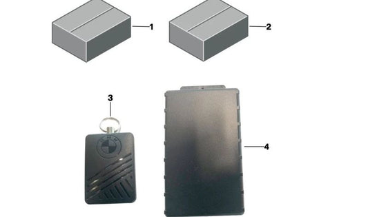 Sistema de localización GPS BMW Security Pro con servicio 3 años OEM 65705A6A777 para BMW F20, F30, G20, E46, F40, G42, G20N, G80, G22, G23, G60, G11, F91, I01, X1, X2, X3, X4, X5, X6, X7, Z4. Original BMW.