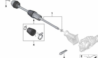 Grasa lubricante Renolit CX-TP 1 OEM 83192286018 para BMW F40, G20, X3, X5 y MINI F56, F60... y más. Original BMW y MINI.