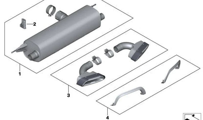 Atuador de portão simulado para BMW 1 F20N Series, F21N, Série 2 F22, F23, 3 F30N Series, F31N, 4 F32 Series, F33, F36, 5 G30 Series, G31, Série 6 G32 (OEM 1830241427). BMW original