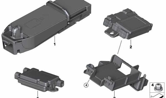 LTE OEM Compensating Support 84109390165 pour BMW F30, F35. BMW d'origine.