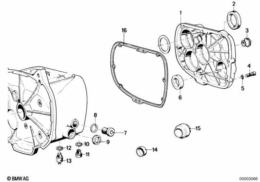 Board ohne Asbest für BMW R (OEM 23111338596). Original BMW