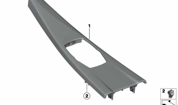 Elemento decorativo para BMW Serie 4 F33, F33N (OEM 51169232089). Original BMW.