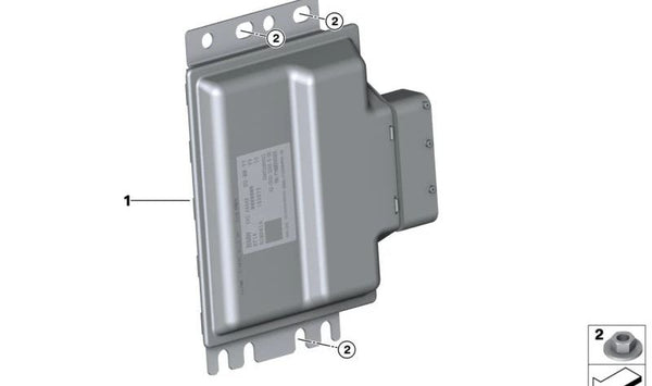 Unidad de control CVC OEM 37148849147 para BMW iX1 (I20). Sólo compatible con este modelo. Original BMW.
