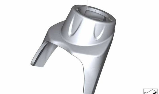 Campa de Bomby OEM 46638558388 para BMW Motorrad R Ninenet (RK21), R Nine Pure (RK22), R Ninenet Scrabler (RK23), Rine Racer (RK32), R Ninenet Urban G/S (RK33). BMW Motorrad original.
