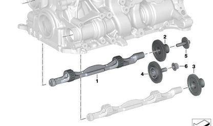 Árbol de equilibrado OEM 11278487233 para BMW F20, F21, F40, F52, F22, F23, F44, F45, F46, G42, U06, F30, F31, F34, F35, G20, G21, G28, F32, F33, F36, G22, G23, G26, G30, G31, G38, G60, G61, G68, G32, G11, G12, F48, F49, U11, U12, F39, U10, G01, G08