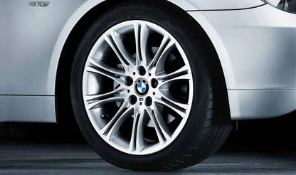 Aluminum Wheels M Doppelspeiche 135 for BMW 3 Series E46, Z4 E85, E86 (OEM 36117896490). Genuine BMW.